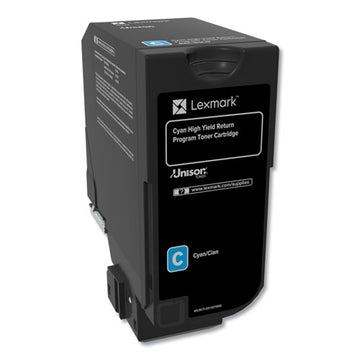 Lexmark™ 84c1hk0 Return Program Unison High-yield Toner, 25,000 Page-yield, Black freeshipping - TVN Wholesale